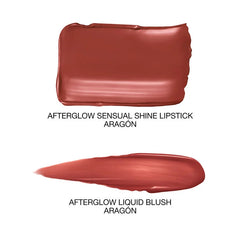 NARS Afterglow Lipstick & Mini Liquid Blush Duo - Aragon