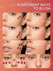 Sheglam Color Bloom Dayglow Liquid Blush Shimmer Finish