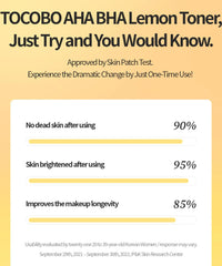 Tocobo AHA BHA Lemon Toner