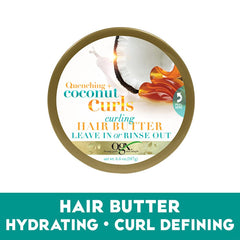 OGX Quenching+ Coconut Curls Curling Hair Butter