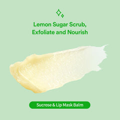 Tocobo Lemon Sugar Scrub Lip Mask