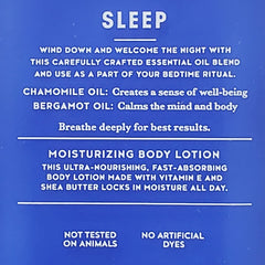 Bath & Body Works Aromatherapy Chamomile + Bergamot Sleep Body Lotion