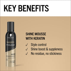 Schwarzkopf Keratin Styling Hair Mousse