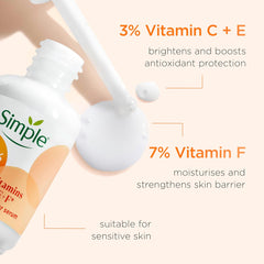 Simple 10% Vitamins C + E + F Booster Serum