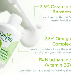 Simple Ceramide Boosters & Omega Complex Serum