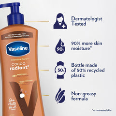 Vaseline Intensive Cocoa Radiant Care Body Lotion