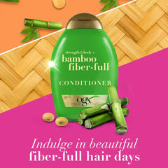 OGX Strength & Body + Bamboo Fiber-Full Conditioner