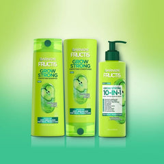 Garnier Fructis Grow Strong 10 In 1 - Leave In Cream for Weak and Fragile Hair