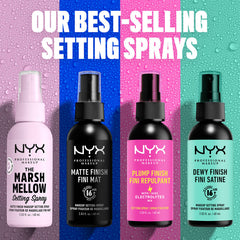 NYX Dewy Finish Makeup Setting Spray