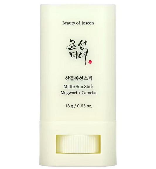 Beauty of Joseon Matte Sun Stick : Mugwort+Camelia (SPF 50+ PA++++)