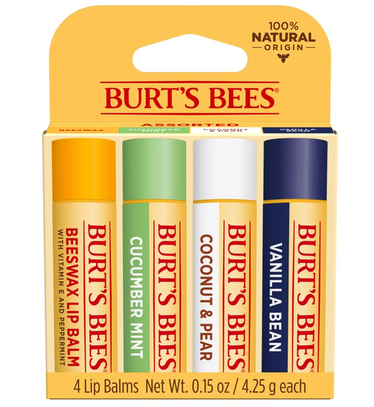 Burt's Bees Assorted Lip Balms Set