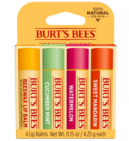 Burt’s Bees Freshly Picked Lip Balm Set
