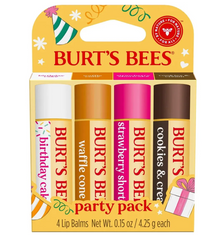 Burt's Bees Party Pack Lip Balm Set