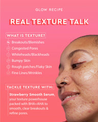 Glow Recipe Strawberry Smooth BHA + AHA Salicylic Serum
