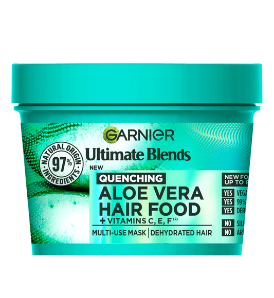 Garnier Ultimate Blends Hair Food Aloe Vera 3-in-1 Normal Hair Mask Treatment