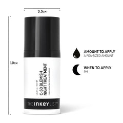 The Inkey List C-50 Blemish Night Treatment