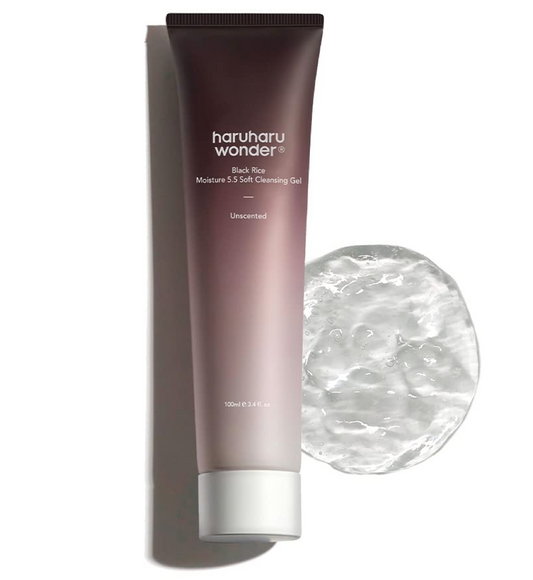 Haruharu Wonder Black Rice Moisture 5.5 Soft Cleansing Gel - Unscented