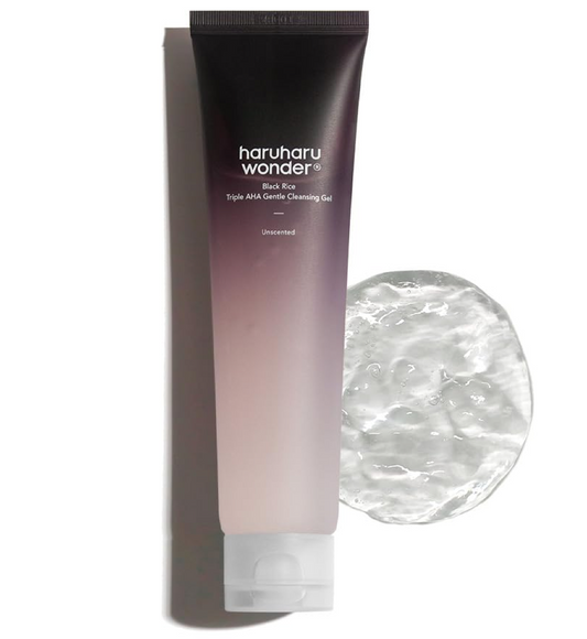 Haruharu Wonder Black Rice Triple AHA Gentle Cleansing Gel - Unscented
