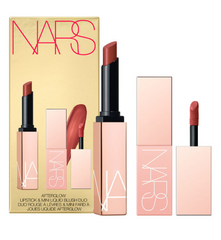 NARS Afterglow Lipstick & Mini Liquid Blush Duo - Aragon