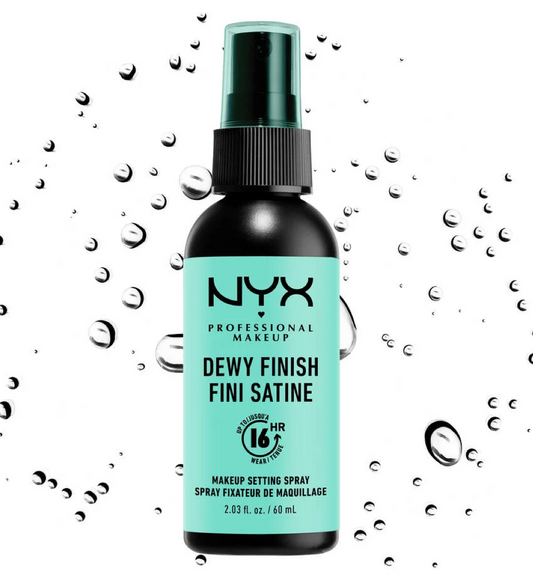 NYX Dewy Finish Makeup Setting Spray