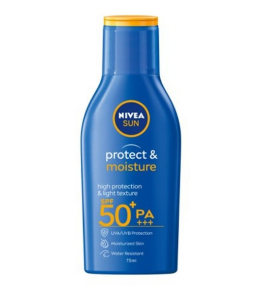 Nivea Sun Protect & Moisture Suncream Lotion SPF 50+