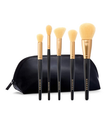 Morphe Complexion Crew 5-piece Brush Collection + Bag