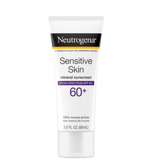 Neutrogena Sensitive Skin Mineral Sunscreen Lotion SPF 60+