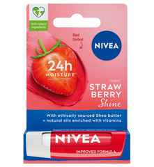 Nivea Strawberry Shine Lip Balm