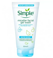 Simple Water Boost Micellar Facial Gel Wash