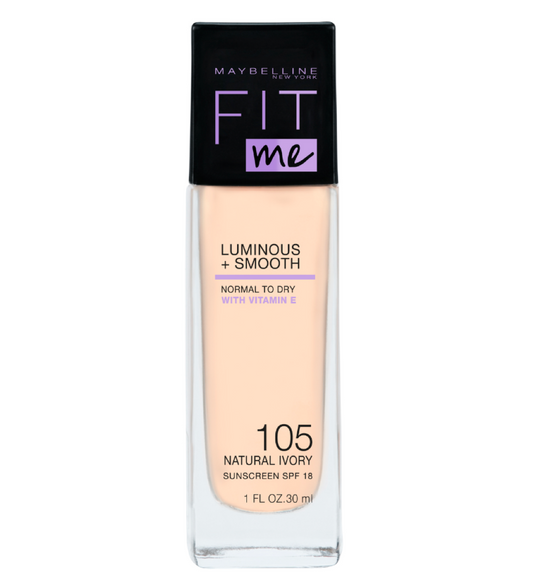Maybelline Fit Me Luminous + Smooth Liquid Foundation