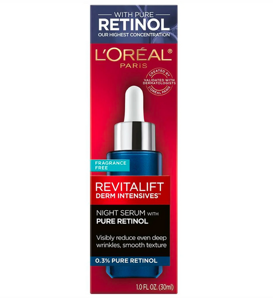 L'Oreal Paris Revitalift Derm Intensives® Night Serum with Pure Retinol
