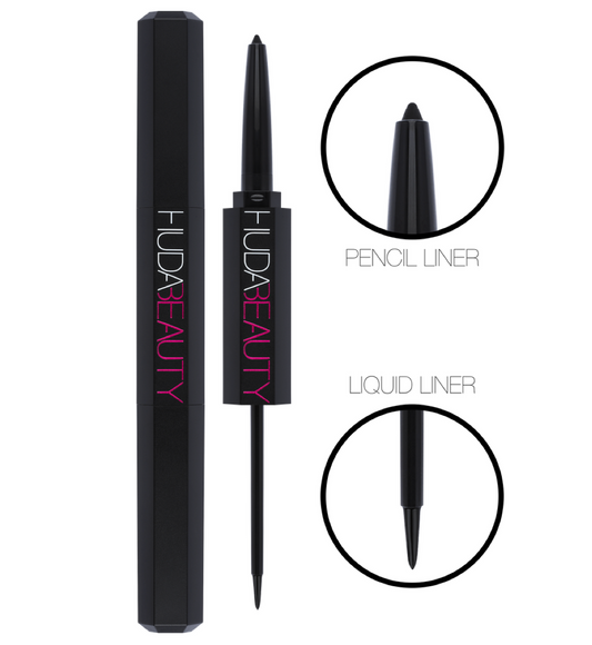 Huda Beauty Life Liner Double Ended Eyeliner Liquid & Pencil