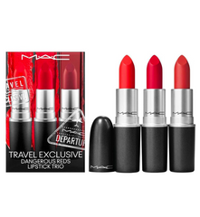 MAC Travel Exclusive Dangerous Reds Lipstick Trio
