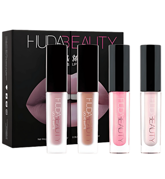 Huda Beauty Matte and Strobe Minis Lip Set