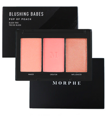 Morphe Blushing Babes Blush Trio - Pop Of Peach