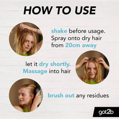 Schwarzkopf got2b Dry Shampoo Extra Volume