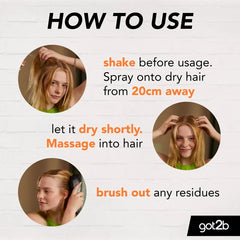 Schwarzkopf got2b Dry Shampoo Extra Texture