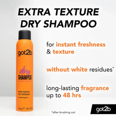 Schwarzkopf got2b Dry Shampoo Extra Texture