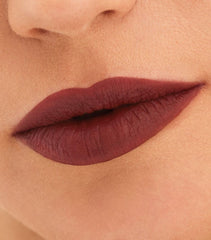 MAC Powdered Snow Powder Kiss Lip Kit Brown Gift Set