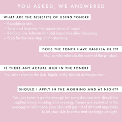 Kylie Skin Vanilla Milk Toner