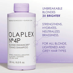 Olaplex No. 4P Blonde Enhancer™ Toning Purple Shampoo