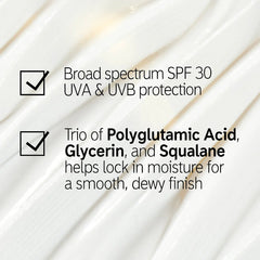 The Inkey List Polyglutamic Acid Dewy Sunscreen SPF 30