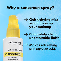e.l.f. Skin Suntouchable All Set for Sun SPF 45
