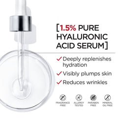 L'Oreal Paris Revitalift Derm Intensives® 1.5% Hyaluronic Acid Serum - Fragrance free