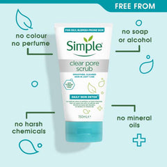 Simple Clear Pore Scrub