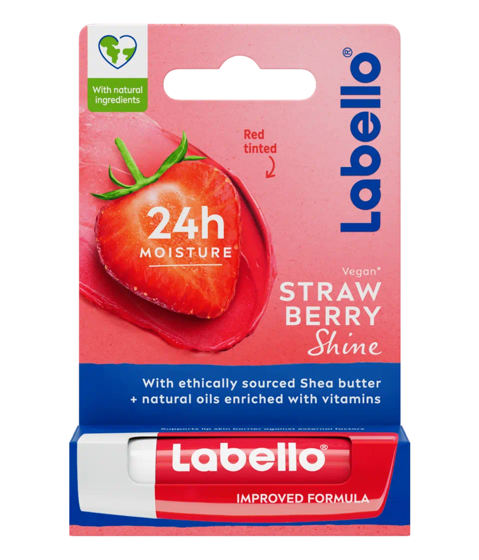 Labello Lip Balm - Strawberry Shine