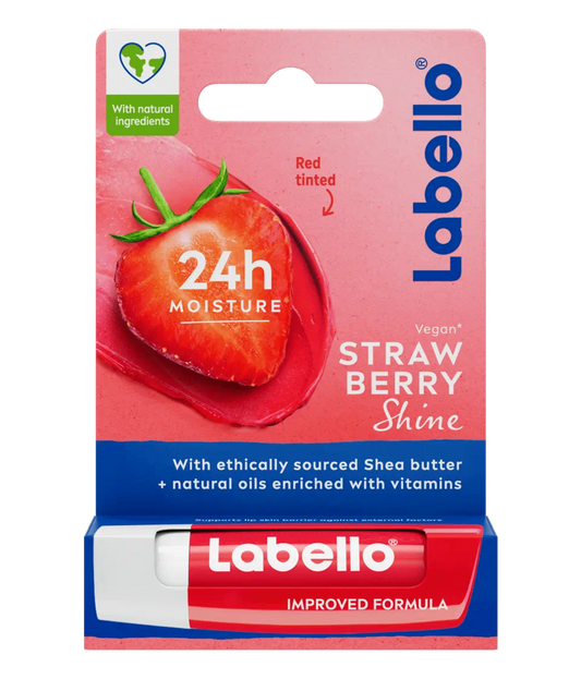 Labello Lip Balm - Strawberry Shine