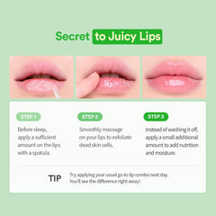Tocobo Lemon Sugar Scrub Lip Mask