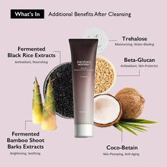 Haruharu Wonder Black Rice Moisture 5.5 Soft Cleansing Gel - Unscented