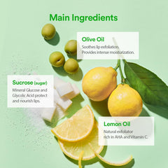 Tocobo Lemon Sugar Scrub Lip Mask